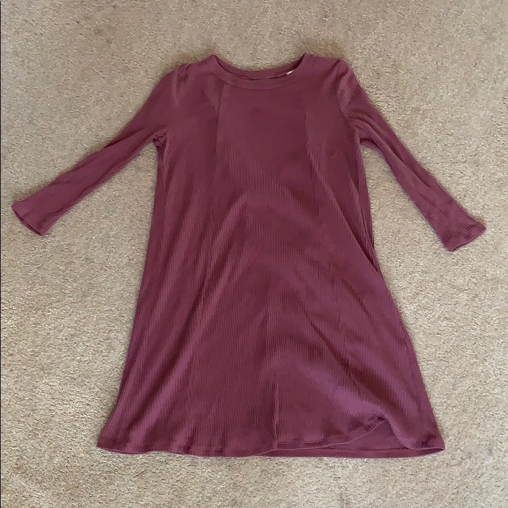 Open Back Swing Dress